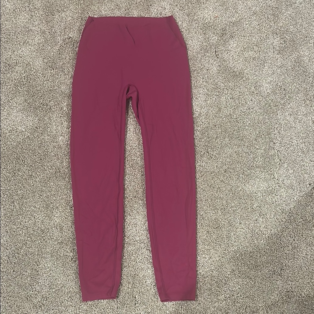 Lululemon Magenta Leggings